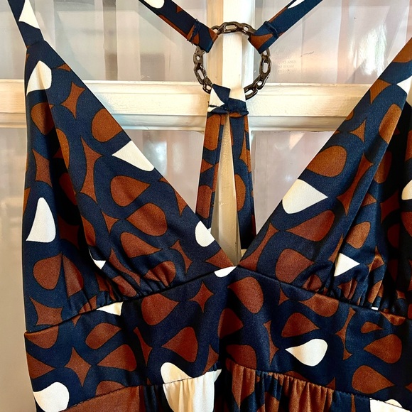 NWT SZ4 Trina Turk Los Angeles Burmese Vine Strappy Tank Dress - Picture 4 of 7